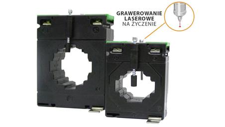 Przekładnik prądowy z otworem na szynę 62/30 (40) 125/5A klasa 0,5 1,5VA LCTB 6230400125A55-2444