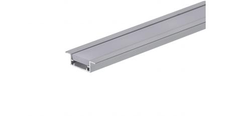 Profil led Glaze Plus 2m anodowany z osłoną mleczną ML-55600