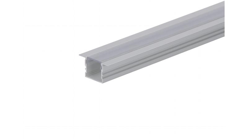 Profil led Standard Plus 2m anodowany z osłoną przeźroczystą CLF-55595