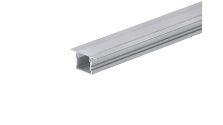 Profil led Standard Plus 2m anodowany z osłoną mleczną MLF-55594