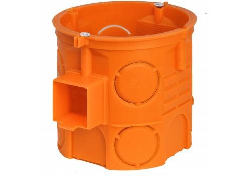 Puszka podtynkowa 60mm głęboka pomarańczowa S60D F