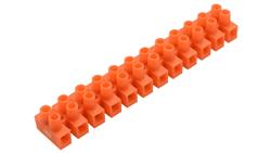 Listwa 12-torowa 2,5mm2 400V pomarańczowa-65013