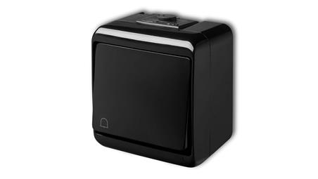 JUNIOR Łącznik zwierny dzwonek czarny 12WHE-4-29713