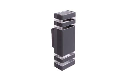 Oprawa elewacyjna OE-1S 2XGU10 110x100x320 ANTRACYT IP54 EC79005-54369