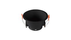 Oprawa punktowa Oczko GU10 IP20 Czarna Okrągła 6637-63126