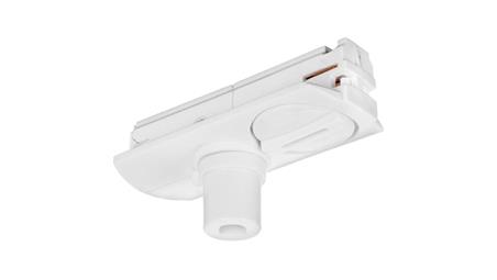 Adapter lampa WISZĄCA-szyna LUXSYSTEM-1F WHITE biały-61263