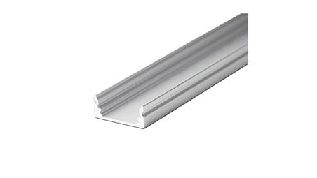 Profil srebrny 1m MiniLUX12 (do RGBW) nawierzchniowy do taśmy led rgbw o szerokości 12mm-55601