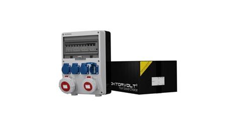 Rozdzielnica budowlana TD-S/FI 32A 16A IP67 4x230V Schuko Doktorvolt 6626-65984