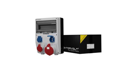 Rozdzielnica budowlana TD 63A 16A 2x 230V Schuko Doktorvolt 2244-66418