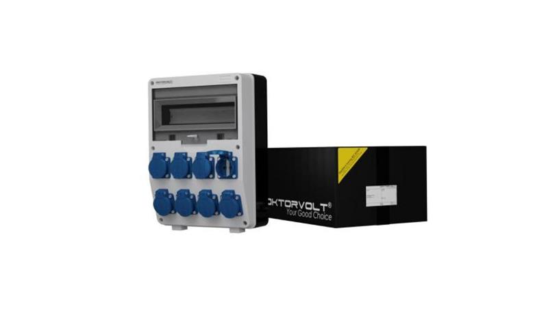Rozdzielnica budowlana TD 8x 230V Schuko Doktorvolt 6367-65979