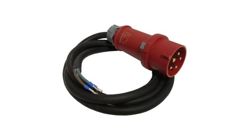 2m Przewód przyłączeniowy z wtyczką 16A/5P kabel 5x2,5mm2 2930-10931