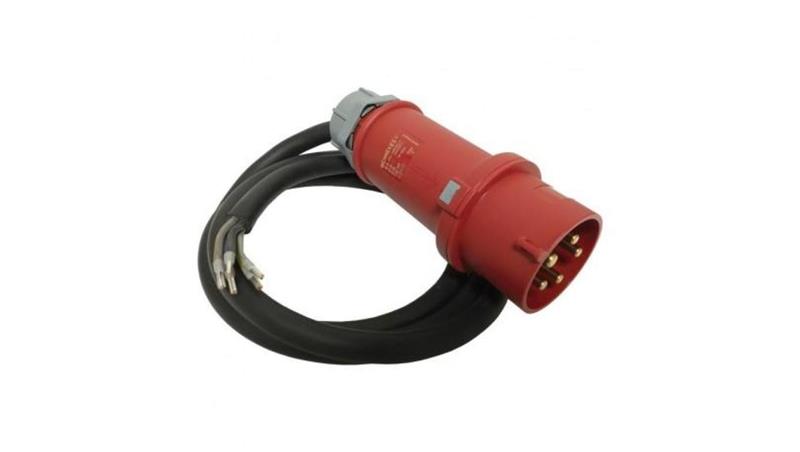 2m Przewód przyłączeniowy z wtyczką 32A/5P kabel 5x4mm2 2947-10897 2m Przewód przyłączeniowy z wtyczką 32A/5P kabel 5x4mm2 2947-10897