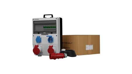 Rozdzielnica budowlana z kablem ECO-S SKH 16A 32A 2x230 Schuko Doktorvolt 0083-66439