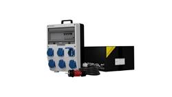 Rozdzielnica budowlana z kablem TD-S/FI SKH 6x230V Schuko Doktorvolt 0557-66446