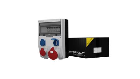 Rozdzielnica budowlana TD-S 63A 16A 2x230V Schuko Doktorvolt 0397-65987