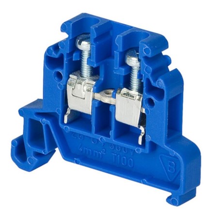 Złączka 1-torowa ZUG 4 NIEBIESKI