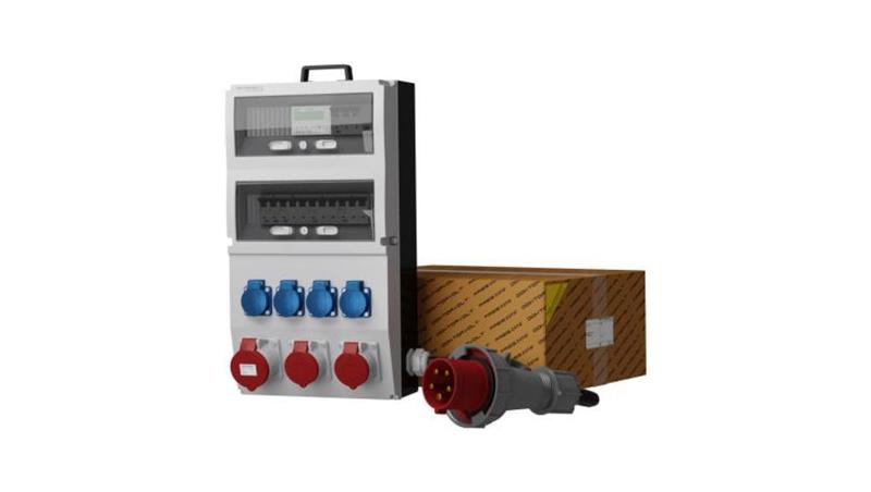 Rozdzielnica budowlana z licznikiem i kablem eXT-S/FI 32A 2x16A 4x230V SKH Schuko Mennekes Doktorvolt 2315-65992 Rozdzielnica budowlana z licznikiem i kablem eXT-S/FI 32A 2x16A 4x230V SKH Schuko Mennekes Doktorvolt 2315-65992