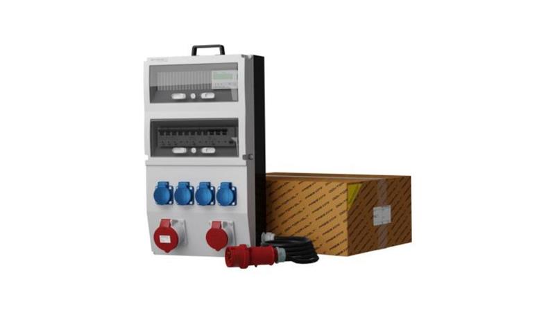 Rozdzielnica budowlana z licznikiem i kablem eXT-S/FI 32A 16A 4x230V SKH Schuko Mennekes Doktorvolt 2339-66423 Rozdzielnica budowlana z licznikiem i kablem eXT-S/FI 32A 16A 4x230V SKH Schuko Mennekes Doktorvolt 2339-66423