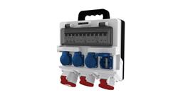 Rozdzielnica budowlana TR-S 32A 2x16A 4x230V Schuko Mennekes Doktorvolt 2926-66427