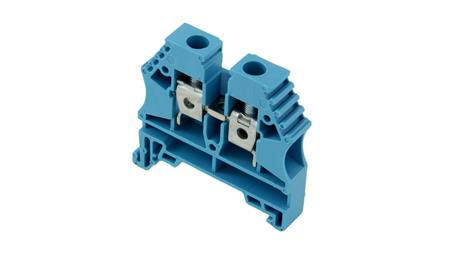 Złączka szynowa 2-przewodowa 6mm2 niebieska ER6BLUE-65016