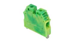 Złączka szynowa ochronna 6/10mm2 zielono-żółta ERPE6/10-65740