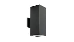 Kinkiet zewnętrzny Adela 8001 BL o dwóch kierunkach świecenia góra i dół , E27 2 x max 60W, kolor czarny, 0438621-51515