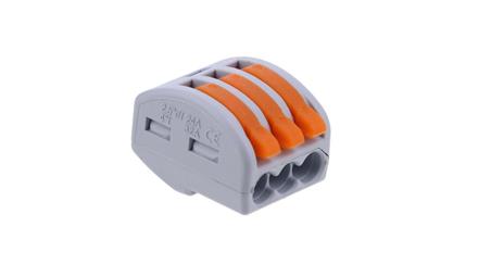 Szybkozłączka złączka uniwersalna 3x0,08-4mm 1 szt. ZU-403-80578