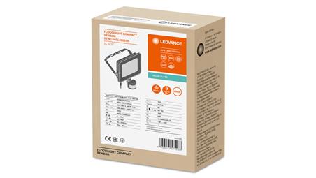 Projektor LED FLOOD COMPACT SENSOR V 20W 2000lm 4000K IP65 SYM 100 (z czujnikiem ruchu) czarny 3 LATA GWARANCJI 4058075575288-52