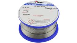 CYNEL UNIPRESS Cyna 1,00mm 250g Sn60Pb40 SW26/3/2.5 spoiwo lutownicze PROFESSIONAL-80823