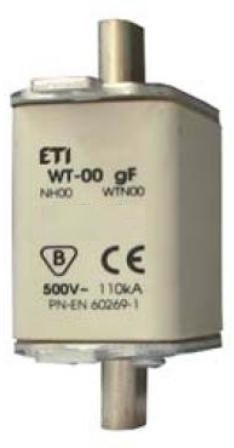 Wkładka topikowa przemysłowa zwłoczna KOMBI WT-00C/gG 125A K ETI