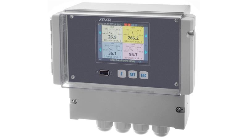 Wielokanałowy rejestrator danych AR208/S1/P-10068