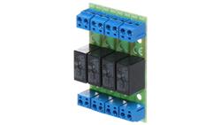 Moduł przekaźnikowy zwierny 4 wyjścia 10-16VDC 10A(max), 30VDC/50VAC (max) wyjście 4xNO PK4-12-ZN/S-10868