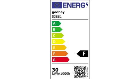 Reflektor zewnętrzny LED, 30 W, z czujnikiem ruchu 53881-54343