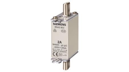 Wkładka topikowa NH000 32A gG 500V wersja standard zaczepy nieizolowane 3NA3812-5509