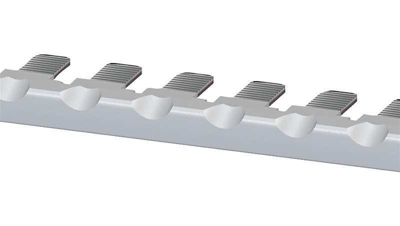 Mostek grzebieniowy 16-torowy do przekaźników sprzęgających 3RQ SIRIUS 3RQ3901-0D-77867