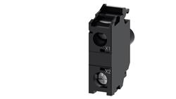 Oprawka blok LED niebieski 24-240V AC-DC montaż czołowy przył śrubowe SIRIUS ACT 3SU1401-1BH50-1AA0-70650