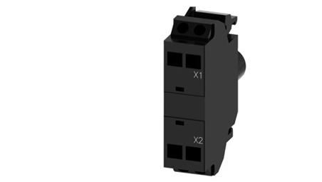 Oprawka blok LED biały 24-240V AC-DC montaż czołowy przył sprężynowe SIRIUS ACT 3SU1401-1BH60-3AA0-70477