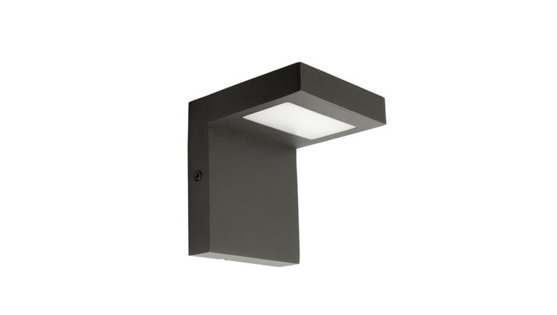 Kinkiet zewnętrzny Karo KR-K100, LED 10W, 4000K, kolor antracyt, 0438621-51640 Kinkiet zewnętrzny Karo KR-K100, LED 10W, 4000K, kolor antracyt, 0438621-51640