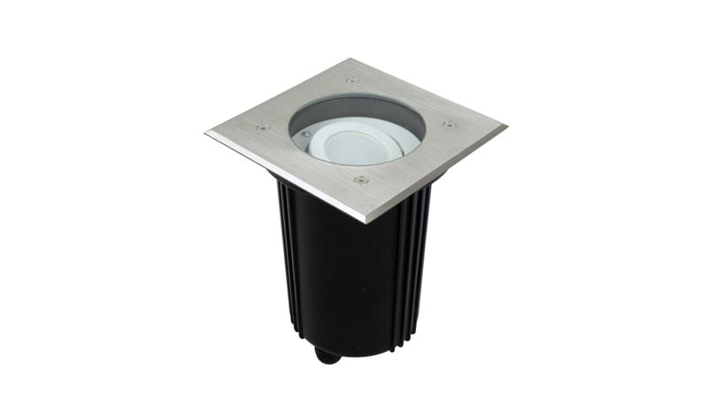 Lampa najazdowa Mix 6725 D z regulowanym kątem nachylenia źródła światła, GU10 max 50W, IP67, 0438621-52954