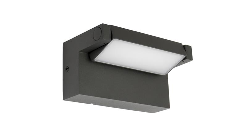 Kinkiet zewnętrzny Rota RT-K100, LED 10W, 4000K, kolor antracyt, 0438621-51396 Kinkiet zewnętrzny Rota RT-K100, LED 10W, 4000K, kolor antracyt, 0438621-51396
