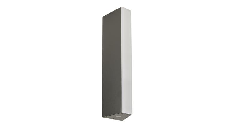 Kinkiet zewnętrzny Tin M1401 DG, LED 2 x 4W + 6W, 4000K, kolor antracyt, 0438621-51519