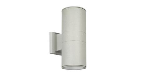 Kinkiet zewnętrzny Adela 7001 AL o dwóch kierunkach świecenia góra i dół , E27 2 x max 60W, kolor srebrny, 0438621-51632