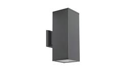 Kinkiet zewnętrzny Adela 8001 DG o dwóch kierunkach świecenia góra i dół , E27 2 x max 60W, kolor antracyt, 0438621-51635