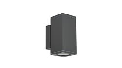 Kinkiet zewnętrzny Adela Midi 1460 DG o dwóch kierunkach świecenia góra i dół, GU10 max 35W, kolor antracyt, 0438621-51363
