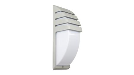 Kinkiet zewnętrzny, oprawa elewacyjna City 1836 AL, E27 max 60W, kolor srebrny, 0438621-51532