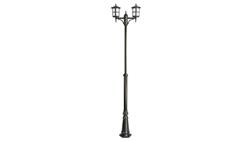 Oprawa parkowa, maszt Cordoba II OGMWN 2 TD, E27 2 x max 60W, kolor czarny, regulowana wysokość 180 - 280 cm, 0438621-50328
