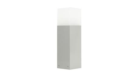 Oprawa oświetleniowa zewnętrzna, stojąca Cube CB-330 AL, E27 max 20W, kolor srebrny, 0438621-51548