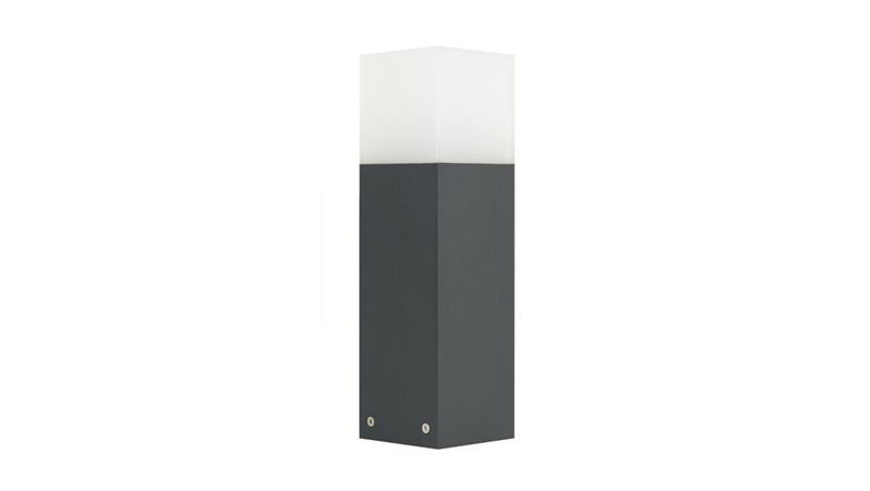 Oprawa oświetleniowa zewnętrzna, stojąca Cube CB-330 DG, E27 max 20W, kolor antracyt, 0438621-51605