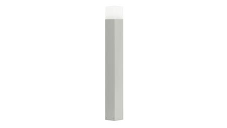 Oprawa oświetleniowa zewnętrzna, stojąca Cube CB-830 AL, E27 max 20W, kolor srebrny, 0438621-51578