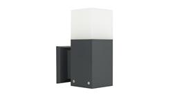 Kinkiet zewnętrzny Cube CB-K DG, E27 max 20W, kolor antracyt, 0438621-51597